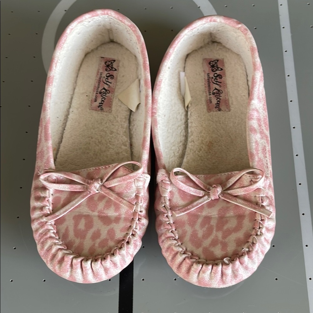 Stylish Pink Leopard Kids Shoes